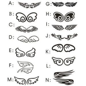 Angel Wings Car Sticker