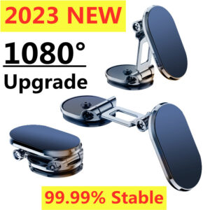 Rotatable Metal Magnetic Car Phone Holder