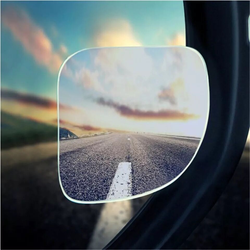 Car Rearview Mirror With No Edge Glass, Reverse Small Circular Mirror 360 Degrees - Image 6