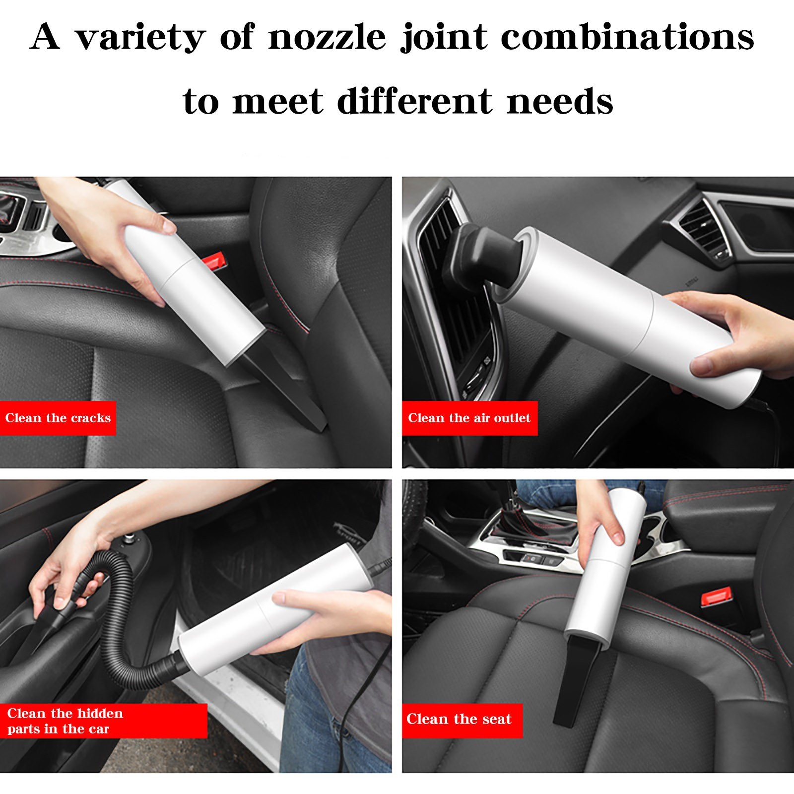 Portable Handheld Vacuum Cleaner 120W - Image 6