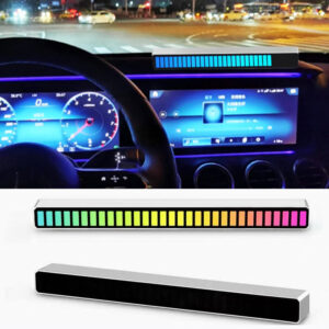 Car Sound Control Light RGB Voice-Activated Music Rhythm with 32 LED Light Colours