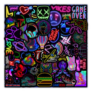 Neon Decoration Stickers